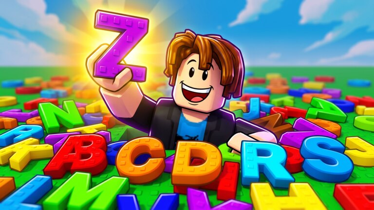 Collect The Alphabet official Roblox game thumbnail